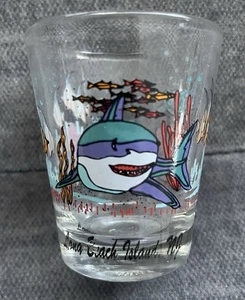 LONG BEACH ISLAND NJ USA SOUVENIR 3" SHOT GLASS - Picture 1 of 3