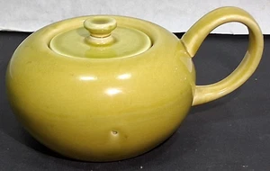 Russel Wright American Modern Chartreuse Curry Sugar Bowl - Picture 1 of 8