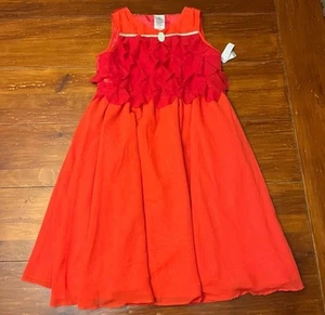 Shop Disney Adaptive Red Moana Costume Dress Girls Size Large - Picture 1 of 9