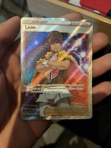 Pokemon Card Leon 182/185 Vivid Voltage Full Art Trainer ultra Rare Mint - Picture 1 of 2