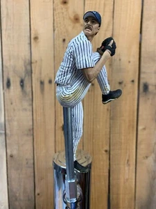 New York Yankees Tap Handle MLB BASEBALL Randy Johnson Beer Keg White Jersey - Picture 1 of 9