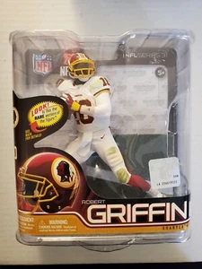 Robert Griffin iii NFL Series 31 McFarlane Figures White Jersey Variant /1000 - Foto 1 di 4