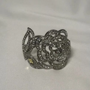 Brazalete de rosa de estrás estilo vintage joyería para mujer - Imagen 1 de 4