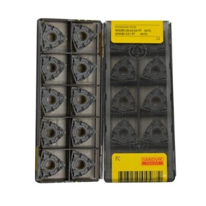 WNMG080404-PF 4415 Carbide insert WNMG431-PF 4415 CNC Lathe Turning Tool 10PCS - Picture 1 of 3