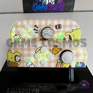 Sanrio Pompompurin - RGB LED - Custom Joycons for the Nintendo Switch - Picture 1 of 4