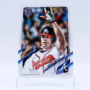 Serie de actualización Topps 2021 Chipper Jones SP #US313 variación de imagen - Imagen 1 de 2