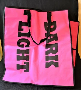 Bolso de lavandería rosa como lona cesta manijas divididas llevar ropa lavar ropa - Imagen 1 de 5