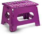 Folding Step Stool, the Lightweight Step Stool, Sturdy Enough to Support Adults 