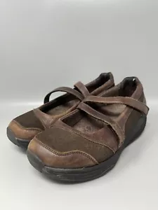Zapatos Skechers Shape-Ups para mujer Mary Jane plataforma de cuero marrón talla 9 - Imagen 1 de 12