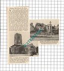 All Saints Church Chelsea  Old Church London WW2  - 1941 Clipping/ Print