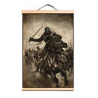 Affiche d'art templier vintage chevaliers pour peinture parchemin armure murale intérieure guerrier
