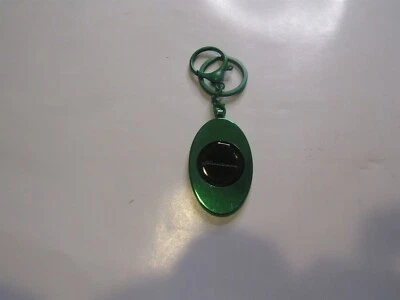 1960 1961 FORD STARLINER FENDER EMBLEM NAMEPLATE LOGO KEYCHAIN GREEN CHROME Foto 1 de 2