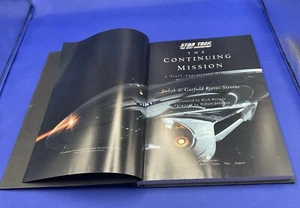 Star Trek Next Gen Continuing Mission 10th Anniversary Book No Dust-jacket - Picture 1 of 10