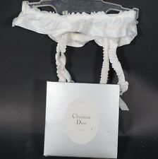 Vintage Christian Dior Lingerie Paris sexy Strumpfhalter blanc  Größe 55 mit OVP