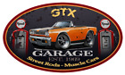 1969 Plymouth GTX Convertible Garage Sign Wall Art Graphic Sticker