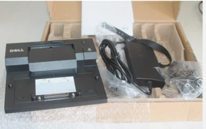 DELL .. STATION D'ACCUEIL E-PORT II PR03X USB 3.0 + ALIM 130W .ref: 09C3RG CPGHK - Imagen 1 de 2