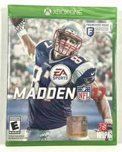 Madden NFL 17 Game (Microsoft Xbox One, 2016) Gronk NFLPA * Factory Sealed NEW * - Picture 1 of 1