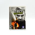 Nintendo Wii Tom Clancy's Splinter Cell Double Agent Game Ubisoft 2006 Tested