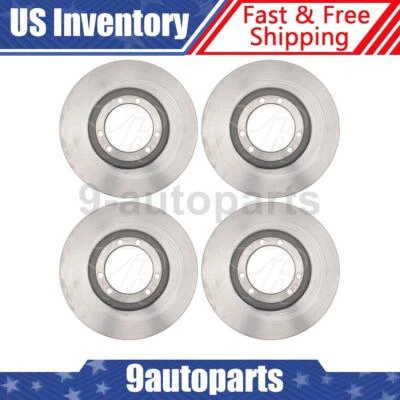 Front Rear Disc Brake Rotors For 1992-2001 Hummer AM General - Image 1 of 4