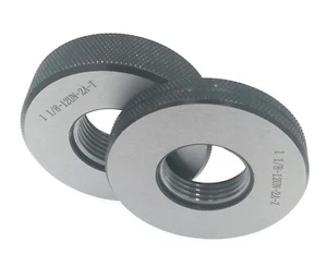 Thread Ring Gage 1" 1/8-12 UN 2A Thread Ring Gauge GO NOGO 1 1/8-12 UNS - Picture 1 of 5
