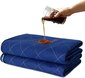 Washable Reusable Incontinence Bed Pads Waterproof Pee Underpad 34"x36" 2 Pack - Picture 1 of 6