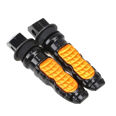 Reposapiés de pedal para pasajero trasero de motocicleta de 8 mm para bicicletas universales Honda Foto 1 de 4