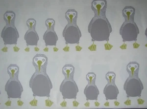 SCION/HARLEKIN VORHANG STOFF ""Booby Bird"" 3,3 METER PISTAZIE 100 % BAUMWOLLE - Bild 1 von 4