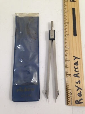 Vintage Pickett 404N Drafting Compass Original Sleeve W Germany Great Condition - Image 1 of 4