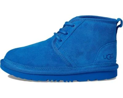 Nuevo Nuevo en Caja Ugg Neumel Buceo Azul Chukka Bota Piel de Oveja Niño Pequeño Niño Juvenil Niño 1 2 3 Foto 1 de 4