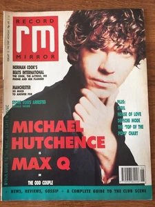 RECORD MIRROR Feb 10 1990 Michael Hutchence MAX Q Norman Cook Beat International - Picture 1 of 6