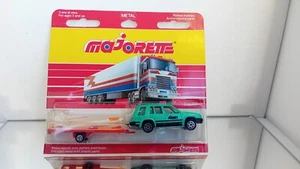 Majorette 273 Toyota 4WD mit Segelflugzeug neuwertig auf Blister selten - Bild 1 von 5