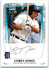 2011 Bowman Prospects  #BP43 Corey Jones FREE SHIPPING!