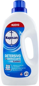Detersivo Lavatrice Liquido, Detersivo Igienizzante, Classico 3X Azione, Lavaggi - Foto 1 di 12