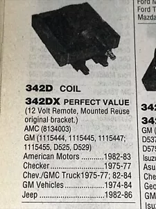 Ignition Coil Kemparts 342DX - Picture 1 of 1