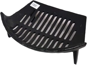 Round Fire Grate Bow Shaped No 24 Devon Stool Cast Iron for 16" Open Fireplace - Picture 1 of 2