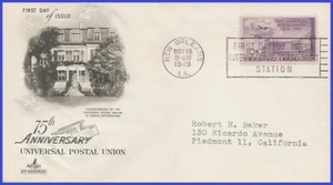 USA5 #C42 ADDR ARTCRAFT FDC   Post Office - Picture 1 of 1
