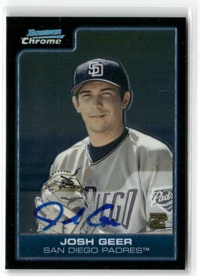 2006 Bowman Chrome #BC232 Josh Geer Prospects - Image 1 of 2