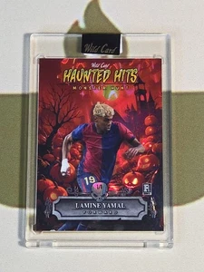 2025 Wild Card Haunted Hits Multi Sport LAMINE YAMAL 1/1 🔥  - Picture 1 of 3