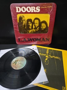 The Doors L.A. Woman Lp Vinyl 1971 1st Press Shrink/Hype/Insert UNCENSORED EX/NM - Picture 1 of 15