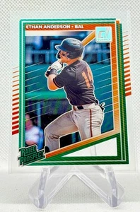 2025 Panini Donruss Ethan Anderson Clearly Insert Rated Prospect #170 - Orioles - Picture 1 of 2