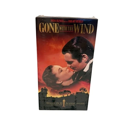 Gone With The Wind VHS Movie Sealed Classic Epic Romance Film - Image 1 of 2
