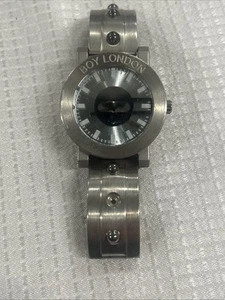Vintage Boy London #438285 Style 5208 Japanese Movement Stainless Steel Watch - Bild 1 von 5