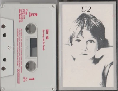 U2 'Boy' Cassette Album (1980) - Image 1 of 2