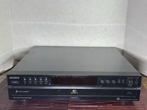 Sony SCD-CE595 Super Audio Reproductor de CD Cambiador de 5 Discos - Sin Control Remoto - PROBADO Y Funciona - Imagen 1 de 7