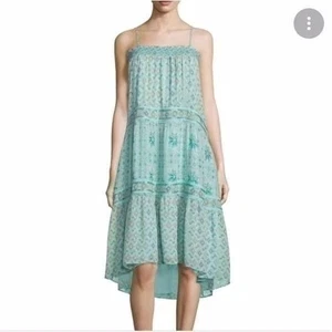 Calypso St. Barth Carstens Dress XS Prism smocked sparkle lined beach resort - Picture 1 of 9