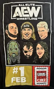 2020 AEW All Elite Wrestling Comic Con Shirt Chicago Cody Rhodes Young Bucks XL - Bild 1 von 5