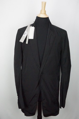 Giacca nera ciclope nera Rick Owens Walrus Olma and Mirta nylon taglia 38 NUOVA