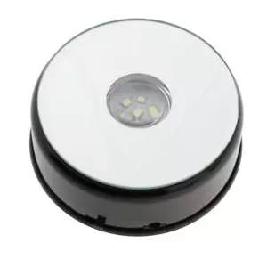 Elektrischer Drehteller mit LED Beleuchtung,Rotierenden SchmuckständerHalter - Bild 1 von 8