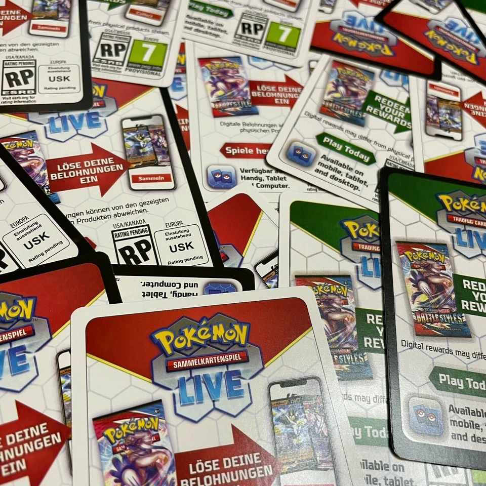Pokemon TCG Live Online Codes - Code Karten - viele Sets - freie Auswahl - Bild 1 von 1