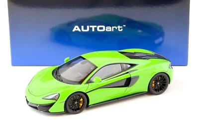 1:18 AUTOart McLaren 570S Coupe 2016 Verde Mantis / Ruote Nere 76042 - Immagine 1 di 4